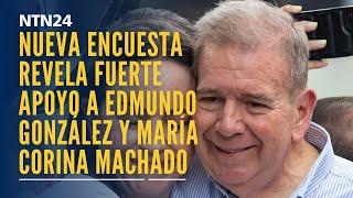 Encuesta revela que mayoría de los venezolanos apoya a Edmundo González y confía en su posesión