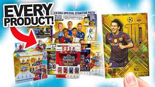 I OPENED *EVERY* MATCH ATTAX EXTRA 2025 PRODUCT IN ONE VIDEO! (MESSI 101 UNBEATABLE!)