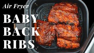 30 Minute Baby Back Ribs in the Air Fryer