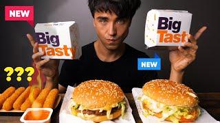 NEW MCDONALDS MEAL, TRYING THE NEW BIG TASTY BACON BURGER & NEW BIG TASTY CHICKEN | McBang ASMR