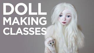Art doll tutorial | Doll making online courses with Adele Po.