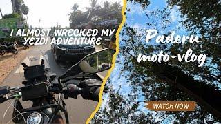 My first moto-Vlog | Paderu to Vizag | Yezdi adventure | 2024 | SK VLOGS