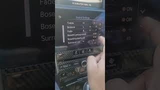2015 Q50 Hidden Volume Control.