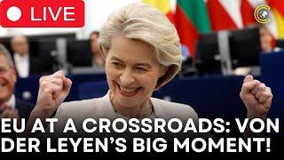 LIVE | Von der Leyen SPEAKS OUT!  100 Days of EU Power – Success or Failure? | CLRCUT