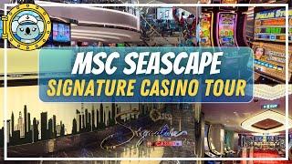 MSC Seascape Casino Tour | Full Walkthrough