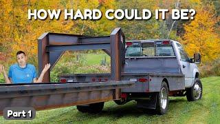 Building a Gooseneck Trailer From Scratch