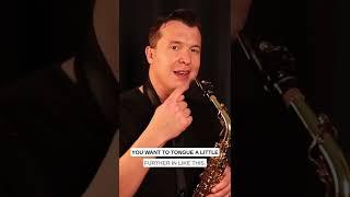 Get Low Notes On Sax (1 Simple Trick!) #saxophone #altosax #saxlessons