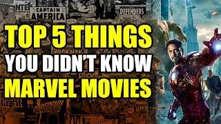 Top 5 things you didnt know about marvel movies