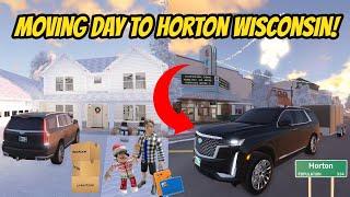 Greenville, Wisc Roblox l Realistic Family Moving Day to NEW Horton Town Update Roleplay