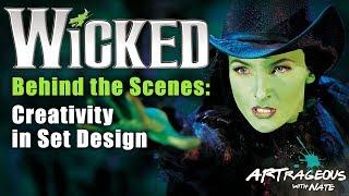 Behind the Scenes of Wicked SET DESIGN | Artrageous with Nate