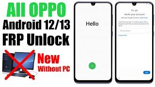 All OPPO FRP Bypass Without Pc 2023 | Remove Google Account