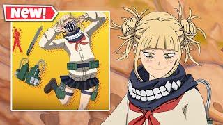 NEW HIMIKO TOGA Skin Gameplay In Fortnite! (My Hero Academia)