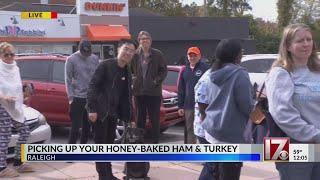 Honey Baked Ham excitement, traffic in Raleigh