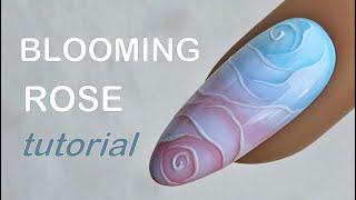 BLOOMING ROSE NAIL ART - Sommer Trend -  Step by Step Anleitung - tutorial für Anfänger und Profis