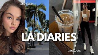 days in my life in LA  workout classes, solo date, healthy habits