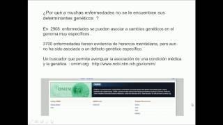 2.3 ¿Cómo es el paciente? La resistencia genética a las enfermedades.