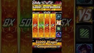 FULL SCREEN VS ON SLAYER INC 10000X (5 VS) #shorts #casino #slots