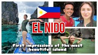 First time in EL NIDO | Island Hopping & Breakfast with 2 Swiss Guys Fascinated by the Philippines