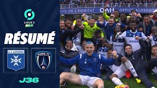 AJ AUXERRE - PARIS FC (2 - 0) - Résumé - (AJA - PFC) / 2023-2024