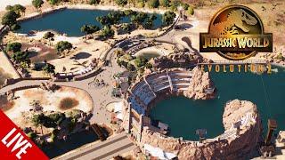  Prehistoric Oasis: A Non-Dinosaur Park Build | Jurassic World Evolution 2 LIVE