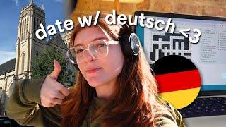  study german & café hop with me in chicago ⋆ ˚｡୨୧˚｡⋆