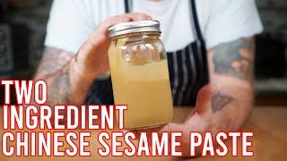 Homemade Chinese Sesame Paste: Simple and Cheaper Than Store Bought (Zhi Ma Jiang)