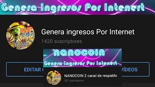 Genera ingresos por internet y nanocion 2 respaldo subscribance y activen la campana