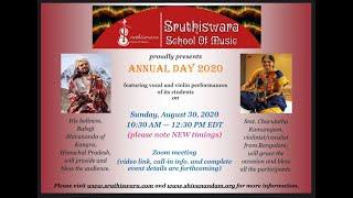 Sruthiswara School Of Music - Annual Day Celebration - 2020