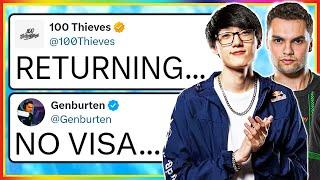 100 Thieves Confirmed RETURNING to ALGS?! Genburten MISSING BLGS?!