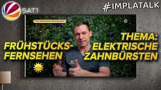 Doc Helka im Sat.1 Frühstücksfernsehen! Thema: elektrische Zahnbürsten