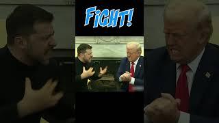 Zelensky VS Trump FULL FIGHT! #trump #zelensky