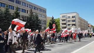 1.05.2023 r. - #MarszPokoju, #Warszawa, #Polska. Wideorelacja - część 8/14.