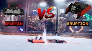 Spartan vs. Eruption - Beetleweight Combat Robot - NHRL September 2022