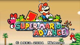 Super Mario Advance (GBA · Game Boy Advance) full game session for Single Player 