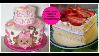 Pastel De 3 Leches Con Fondant, Se Puede Hacer? - Madelin's Cakes