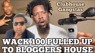 Wack100 Pulls Up To Blogger House To FIGHT! Blogger Spins Blocks Looking For The Smoke Afterwards!
