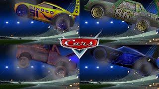 Cars - Every Major Death Scene (Cruz, Jackson, Chick, Mater)