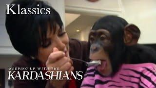 Kris Jenner Pampers an Adorable Monkey & Goes Bananas | KUWTK Klassics | E!