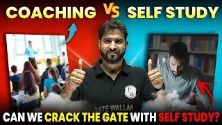 Coaching Vs Self study? | Can We Crack The GATE With Self Study?