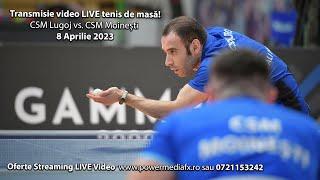 Transmisiuni Live Streaming Video - Tenis de Masa 08.04.2023 - Lugoj