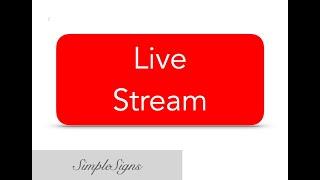 SimpleSigns Live Stream