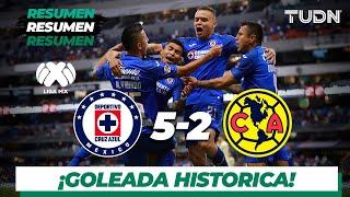 Resumen y Goles | Cruz Azul 5 - 2 América | Liga MX - Apertura 2019  - Jornada 13 | TUDN