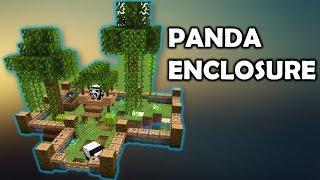 How To Build a Panda Enclosure - Minecraft 1.16