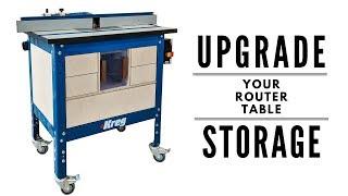 How to IMPROVE your ROUTER TABLE Storage | FREE PLANS