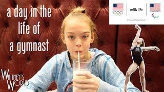 A Day in the LIfe of a Gymnast | Whitney Bjerken | Team Milk