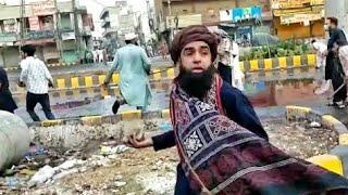 Allama Farooq ul Hassan Qadri in front of POLICE at Lahore || Shelling || TLP News || Dharna || 2021