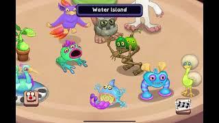 Mammott in water island