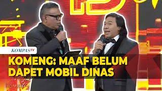 Kocak! Pembukaan Komeng-Abdel di HUT ke-13 KompasTV Menyapa Menteri Hingga Berpantun