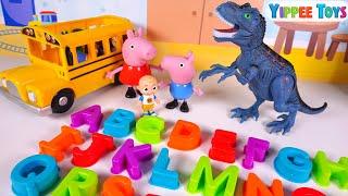 Learn ABC's with Pretend Play and Toys | Whole Alphabet for Kids