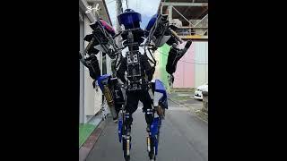 Homemade Giant Exoskeleton nImagine seeing one of these walking down the street #humanity  #robot